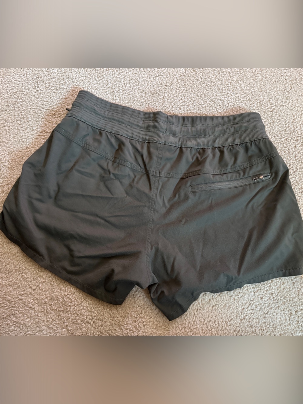 The North Face Olive Active Running Shorts - Picture 2 of 3